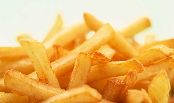 Trans fat in French fries