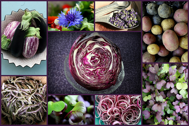 purple color food